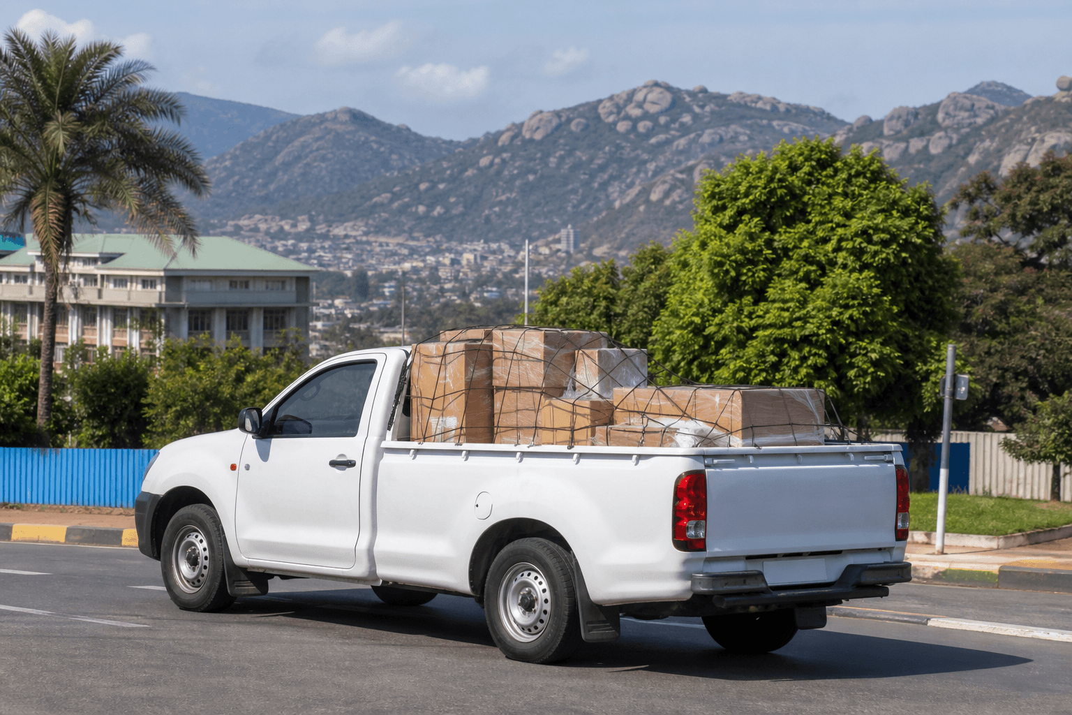 MobiLoad bakkie ready for a business delivery